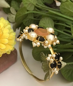 Pulsera de perlas auténticas de primera calidad, diseño antiguo y fusionado, nueva, para fiestas y bodas, para mujeres y niñas. - Product Image 2