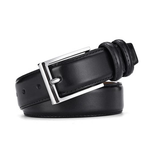 Ceinture pour homme RELEVO INDUSTRIES en cuir de vache véritable avec boucle à ardillon - Écologique, légère, respirante, largeur 3,5 cm pour un usage quotidien - Product Image 5