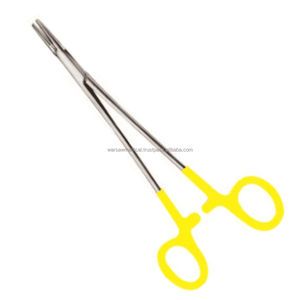 HOT-SALE WARSAW T/c Tip DeBakey Needle Holder Stainless Steel Suture Surgical Instrument | needle holder - Product Image 2