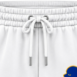 <b>Womens</b> White Sweat <b>Shorts</b> Sigma Gamma Rho Poodle Graphic Logo Drawstring Athletic Lounge <b>Shorts</b> Casual Sportswear Summer Fashion - Product Image 4