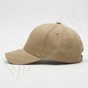 Casquette de baseball classique de luxe à 6 panneaux, bord incurvé structuré, couleur personnalisée, boucle réglable, unisexe, logo personnalisé, 100% coton - Product Image 3