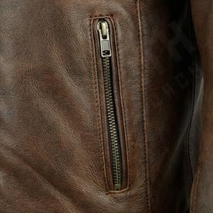 Veste de moto en cuir véritable pour homme de qualité supérieure, nouvelle arrivée, vestes de moto d'hiver, protections amovibles, personnalisables - Product Image 5