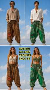 New Trendy Men's 100% Cotton Canvas Custom Lightweight Jogger <b>Pants</b> Soft Breathable Eco-Friendly High Waist <b>Baggy</b> Casual Yoga - Product Image 3