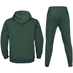 Ensemble de survêtement 2 pièces en coton pour homme, marque privée, divers modèles, doté d'une coupe de haute qualité provenant de Global Supply. - Product Image 2