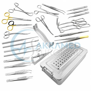Juego de Instrumentos Quirúrgicos para Lifting Facial Akramed, Kit de Cirugía Facial de Acero Inoxidable, Certificado CE ISO13485 - Product Image 2