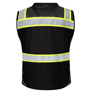 Chaleco de Seguridad Reflectante para Trabajo de Construcción, Uniforme Industrial, para Hombre, ANSI Clase 2, con Luz LED Intermitente, Impermeable, con Logotipo Personalizado - Product Image 6