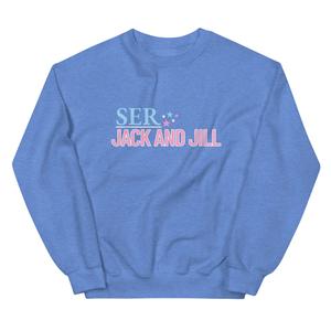 Sweat-shirt unisexe à col rond bleu clair en molleton doux, pull à manches longues, décontracté, pour tous les jours, confortable, style tendance - Product Image 1