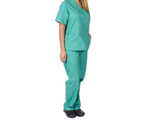 Veste d'uniforme médical la plus vendue, de haute qualité, en polyester et élasthanne, pour hommes, infirmiers et personnel soignant. - Product Image 1