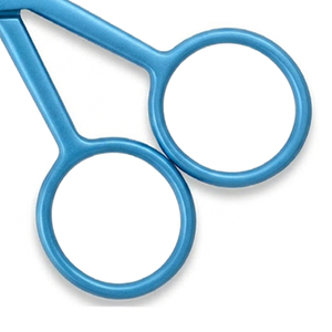 Tijeras para Cutículas con Punta Redondeada de Primera Calidad, Tijeras de Acero Inoxidable para Manicura y Cuidado de Uñas, Color Personalizado OEM, Tijeras Seguras para Recortar el Vello de la Nariz - Product Image 4