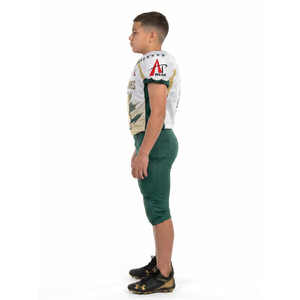 Jersey de Fútbol Americano Juvenil Sublimado Personalizado 100% Poliéster con Gráfico de Garra y Pantalones para Equipos de Viaje, Fabricante OEM - Product Image 3