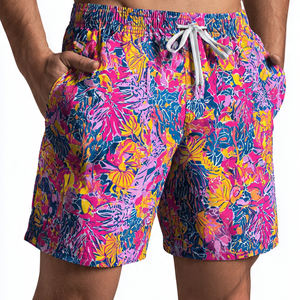 Pantalones Cortos Deportivos para Hombre, para Correr y Gimnasio, con Cintura Alta y Cordón Ajustable, Sublimados, para Entrenamiento y Fitness - Product Image 3