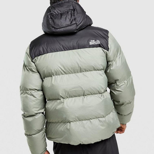 Chaqueta Acolchada para Hombre, Diseño Casual con Cierre Frontal, Color Sólido, Chaqueta Acolchada Personalizada de Moda al por Mayor - Product Image 2