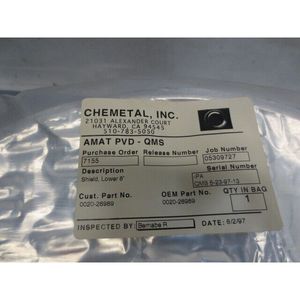 AMAT 0020-28989 PVD SHIELD LOWER 8", 114313 - อุปกรณ์และอะไหล่เซมิคอนดักเตอร์ระดับโลกที่เชื่อถือได้ - Product Image 6