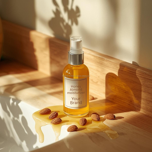 Crème hydratante à l'amande et au miel avec vitamine E et beurre de karité, hydratation intense, soin nourrissant pour la peau, lotion pour le visage et le corps, OEM - Product Image 4