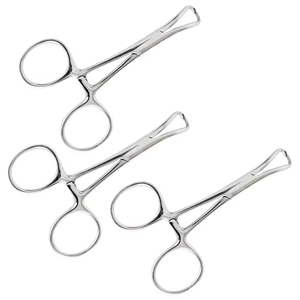 Dental Surgical Tweezers Cloth Towel Clamp Forceps 9/11/14/16cm Pointed <b>Pliers</b> Stainless Steel Instruments Manual Instrument <b>Set</b> - Product Image 4