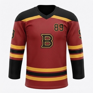 Vente en gros de maillots de hockey sur glace sublimés haut de gamme, collection de tenues d'équipe avec personnalisation de marque, service OEM, solution fabricant - Product Image 1