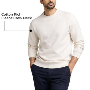 Sudadera casual de moda con logotipo personalizado disponible, sudadera de cuello redondo para hombre, sudadera de algodón premium para venta en línea. - Product Image 4