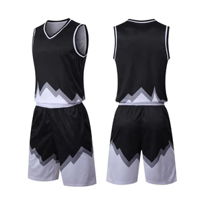 <b>Cheap</b> Plus Size Reversible Summer Basketball Uniforms Full Sublimation International Jersey Yellow Black Design College - Product Image 2