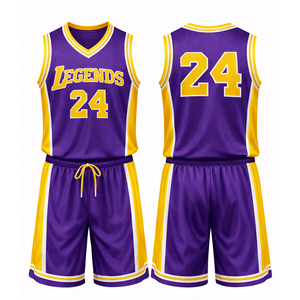 Fábrica de Camisetas y Pantalones Cortos de Baloncesto que Ofrece Tejido Resistente a la Decoloración, Absorbente de Sudor y de Secado Rápido para Partidos de Alta Intensidad - Product Image 6