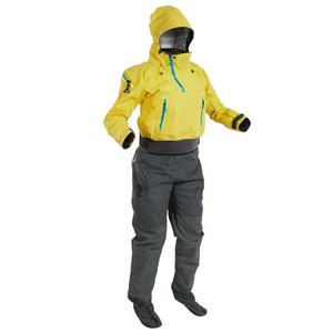 Men's Blue Gray <b>Waterproof</b> Polyester <b>Work</b> Coverall with Black Trim and Zipper Pocket for Outdoor Use - Product Image 3