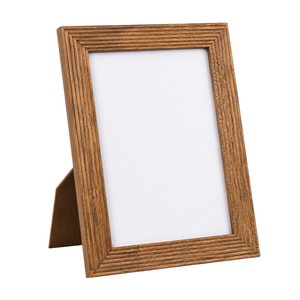 Exclusive Scalloped Mango Wood Photo <b>Frame</b> Tabletop Solid Wood <b>Picture</b> <b>Frame</b> Wholesale for Home Living Room Desk Decor - Product Image 2