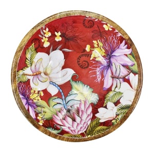 Tazón para Mezclar de Diseño Moderno, Tamaño Personalizado, Tazón Decorativo Hecho a Mano de Madera Esmaltada para Frutas y Ensaladas - Product Image 4