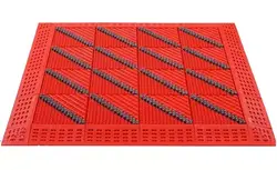 Dust Removal Sand Scraping Non Slip Doormat Interlocking Modular Entry Door <b>Mat</b> - Product Image 4