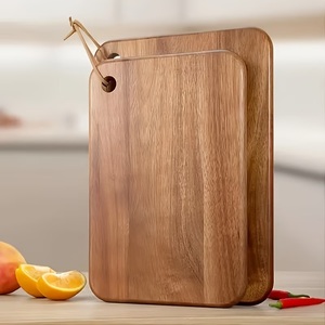 Planche à découper haut de gamme avec bords arrondis lisses, boucle de suspension, design ergonomique, surface compatible couteaux pour une découpe quotidienne - Product Image 1