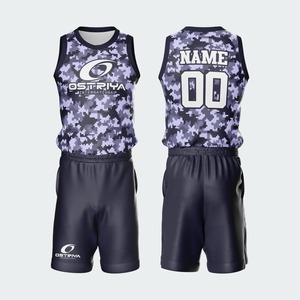 Uniformes de Baloncesto 2026 Cómodos y Transpirables sin Mangas con Cuello Redondo, Personalizados con Impresión por Transferencia de Calor, Antibacterianos en la Parte Delantera - Product Image 3