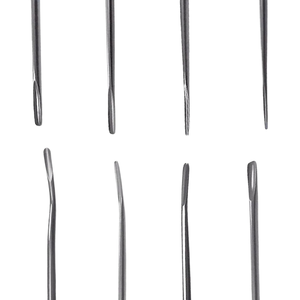 Ensemble de 8 élévateurs manuels de racines pour chirurgie buccale, extraction dentaire, réutilisables, autoclavables, instruments dentaires certifiés CE - Product Image 4