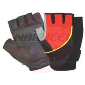 Custom Non-Slip Adjustable Wrist <b>Strap</b> Unisex Summer Half <b>Finger</b> Breathable Padded Neoprene Cycling Gloves for Bicycle Riding - Product Image 4