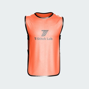 T-Stitch Lab Unisex Sleeveless Mesh Vest Crew Neck Breathable Polyester <b>Training</b> <b>Bib</b> All Seasons Adult Regular Fit - Product Image 5
