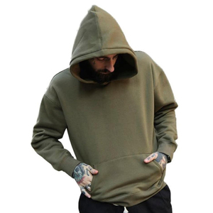 Sweat à capuche unisexe personnalisable en molleton bouclette 100% coton, coupe classique, 350g, séchage rapide, écologique - Product Image 4