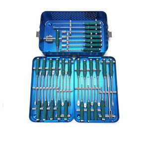 Kit Ortopédico para Implantes Cervicales y Espinales, Instrumental de Acero Inoxidable Tipo Bala para TLIF y Caja Lumbar, Manual de Dentavex - Product Image 5