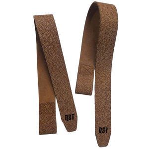 Sangle de poignet en cuir personnalisée pour la musculation, logo personnalisé, antidérapante, respirante, écologique, unisexe, pour la musculation, sans élasticité - Product Image 1