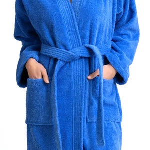 Proveedor mayorista de batas de baño de lujo personalizadas de felpa de coral, batas de baño súper suaves para hotel y spa, batas de baño para mujer en venta - Product Image 6