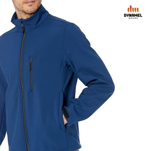 Veste softshell pour homme, coupe-vent, 3 couches, membrane enduite de polaire, veste d'extérieur, manteau d'automne imperméable, veste d'hiver automne - Product Image 4