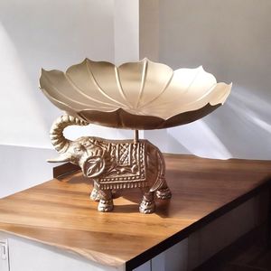 Modern Brass Decorative Centerpiece For Home <b>Table</b> Decor And Elegant Office Interior Display Purpose - Product Image 1
