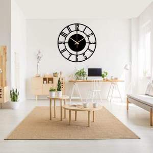 Horloge murale en métal élégante et de qualité supérieure, horloge murale décorative de luxe pour l'intérieur moderne de la maison, salon, chambre à coucher, au meilleur prix - Product Image 6