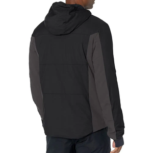 Veste coupe-vent matelassée en toile épaisse pour homme, avec fermeture éclair, imperméable, respirante, anti-UV, à capuche, pour le cyclisme et la course à pied, service OEM - Product Image 2