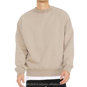 Sudaderas con Capucha Personalizadas para Hombre, al por Mayor, Estilo Vintage, Casual, de Color Sólido, con Bolsillos de Forro Polar de Poliéster/Algodón, con Bordado Frontal - Product Image 6