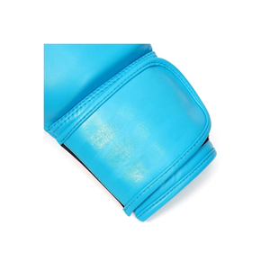 Guantes de Boxeo Azules de PU con Cierre de Velcro, Equipo de Entrenamiento de Dedos Completos para Adultos Unisex - Product Image 4