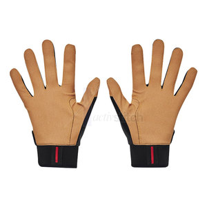 Gants de frappeur de baseball en cuir de haute qualité avec double paume, design écologique, durable et léger, couleurs et tailles personnalisables - Product Image 5