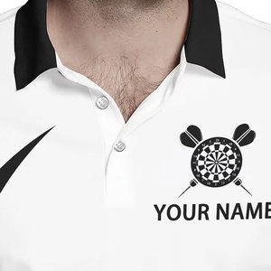Vente en gros de maillots personnalisés décontractés grande taille, écologiques, coupe classique, manches longues, avec éléments Dart - Product Image 3