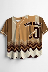 Maillot de baseball personnalisé rouge et noir, boutonné, uniforme d'équipe sublimé, respirant, anti-humidité, chemise de sport OEM ODM - Product Image 5