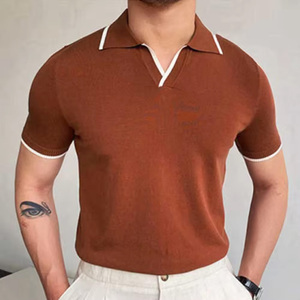Polo de vacances pour hommes à prix d'usine, polo doux et polo d'été pour hommes, pour les acheteurs de vêtements en gros - Product Image 4