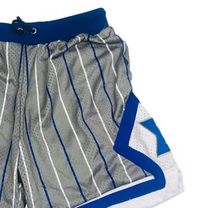 Pantalones Cortos de Baloncesto de Malla Gruesa con Rayas Grises Phi Beta Sigma para Hombre, Ajuste Cómodo, Tela Premium, Ropa de Fraternidad Griega - Product Image 4