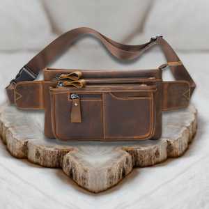 Servicio OEM, Nuevo, Riñoneras de Cuero de Secado Rápido, Bolsa para Dinero, Riñoneras de Viaje, Alta Demanda, Mejor Fabricación, Suaves - Product Image 1