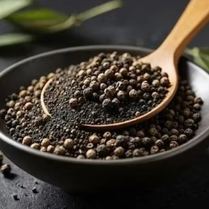 Pimienta Negra 100% Natural Certificada ISO de Alta Calidad, 550GL, Seca, Cruda, Procesada, Especias y Hierbas en Polvo, Mejor Precio - Product Image 1