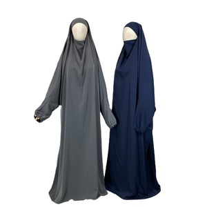 Robes de Prière du Ramadan Abaya-Droite Vintage Cute Maxi - Product Image 4